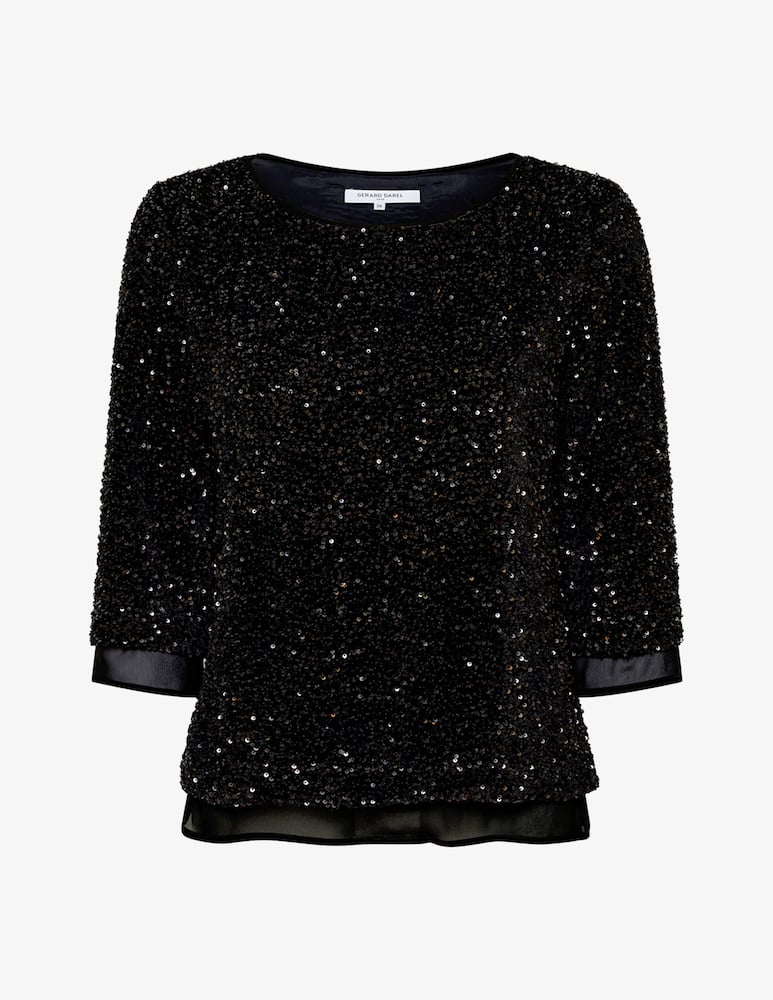 rinascente Gerard Darel Camicia in paillettes