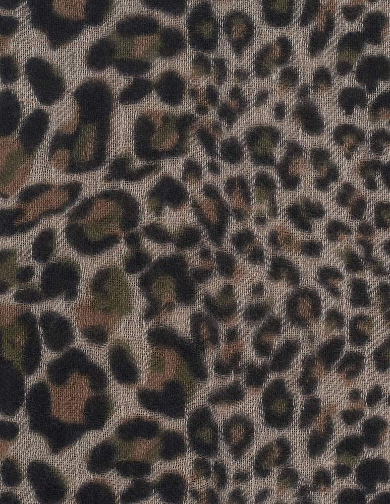 rinascente Gerard Darel Rosalie leopard print scarf