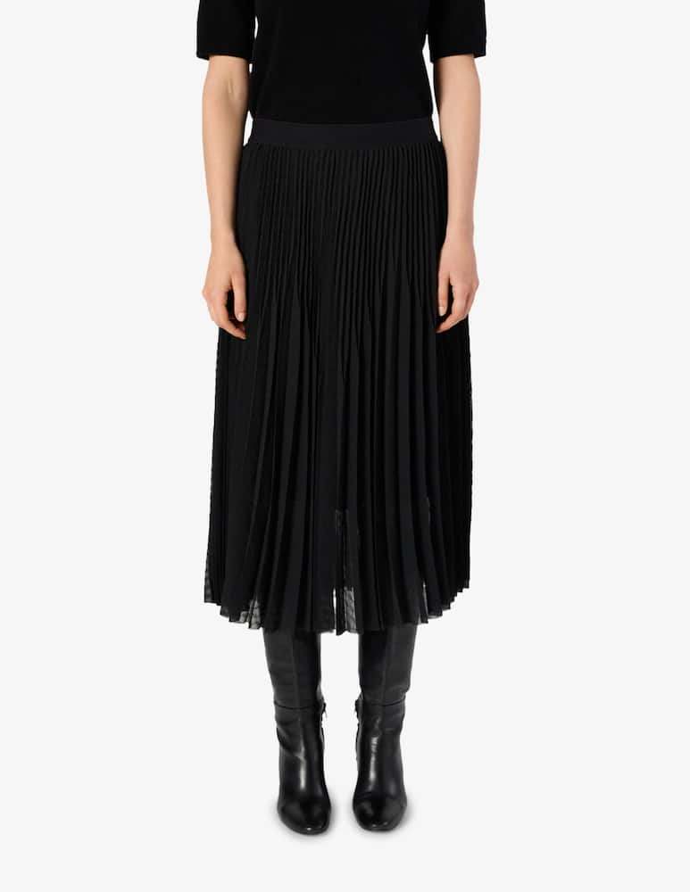 rinascente Gerard Darel Bilal pleated midi skirt