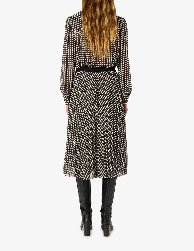 rinascente Gerard Darel Beth pleated geometric skirt