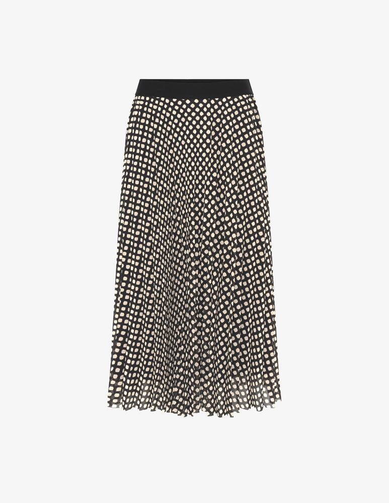 rinascente Gerard Darel Beth pleated geometric skirt