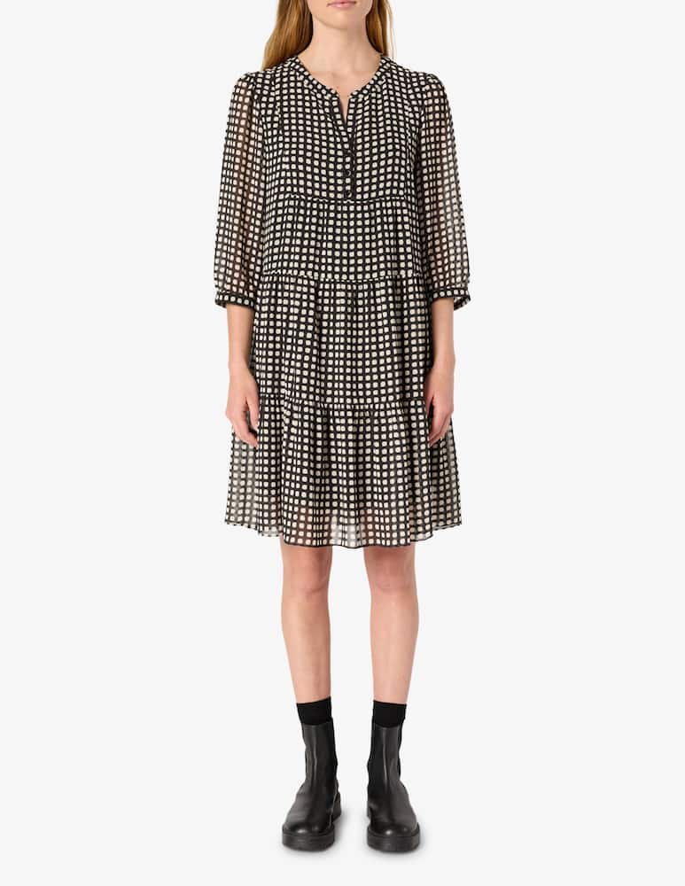 rinascente Gerard Darel Lira tiered dress