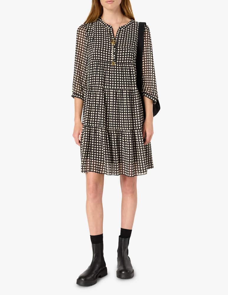 rinascente Gerard Darel Lira tiered dress