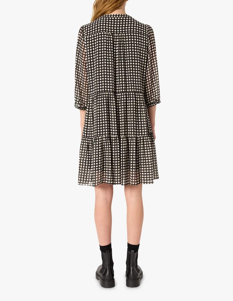 rinascente Gerard Darel Lira tiered dress