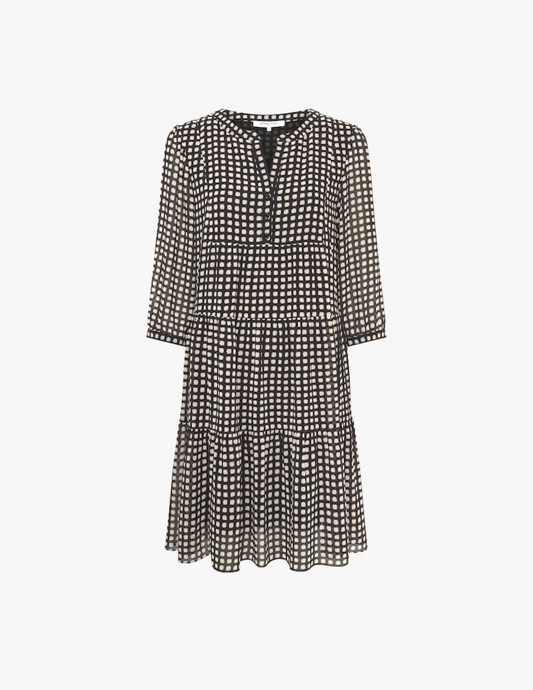 rinascente Gerard Darel Lira tiered dress