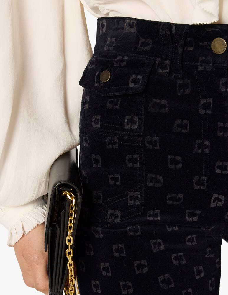 rinascente Gerard Darel Anna velvet trouser