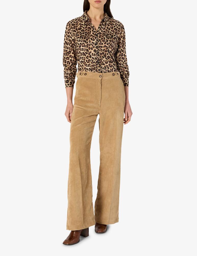 rinascente Gerard Darel Camicia stampa leopardata Heloise