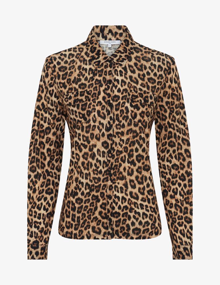 rinascente Gerard Darel Camicia stampa leopardata Heloise
