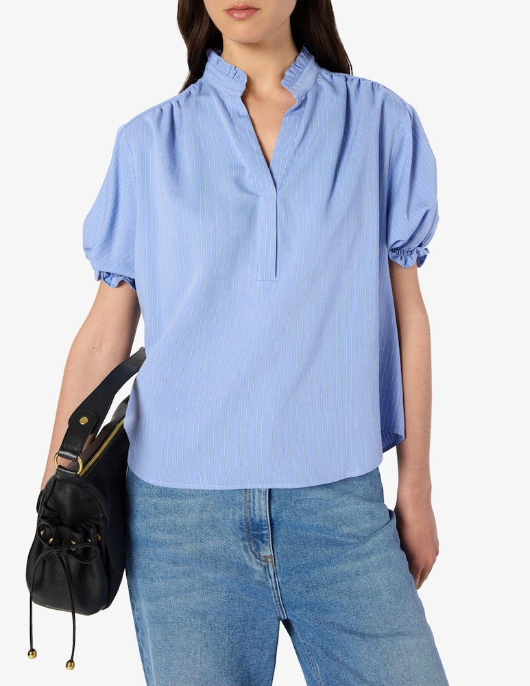 Gerard Darel Amira ruffle collar blouse - picture 1 Gerard Darel Amira ruffle collar blouse - picture 1