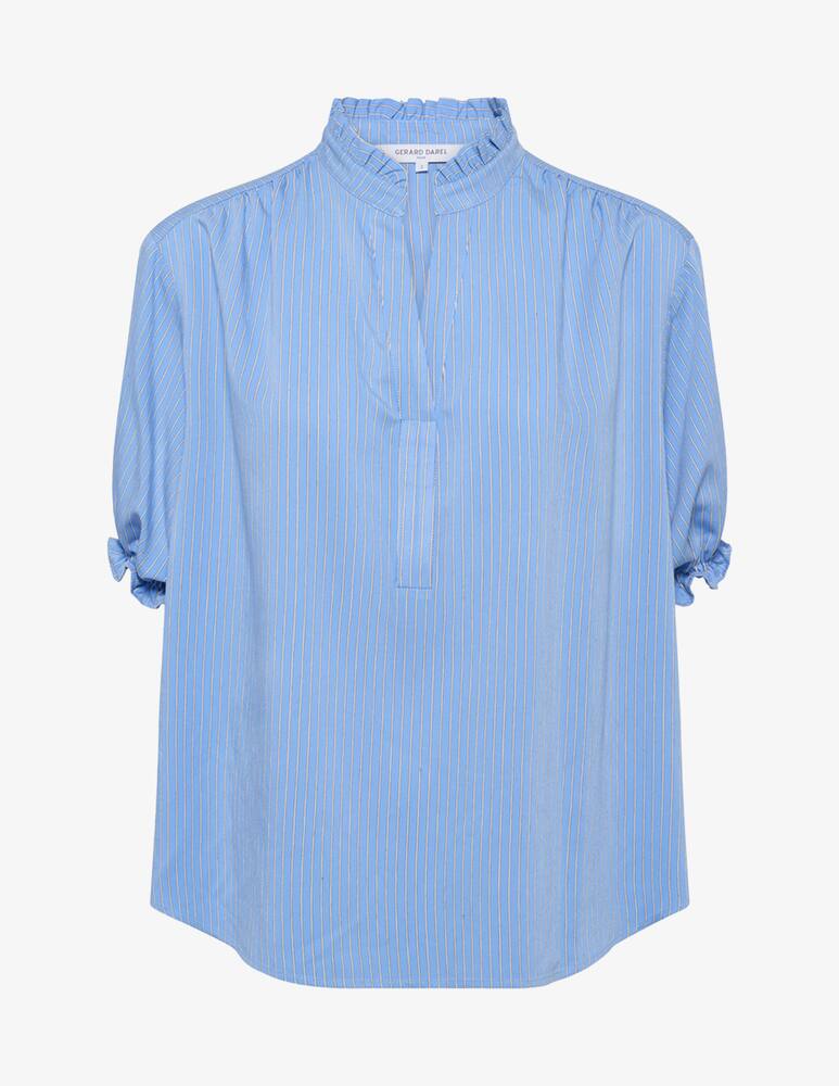 rinascente Gerard Darel Amira ruffle collar blouse