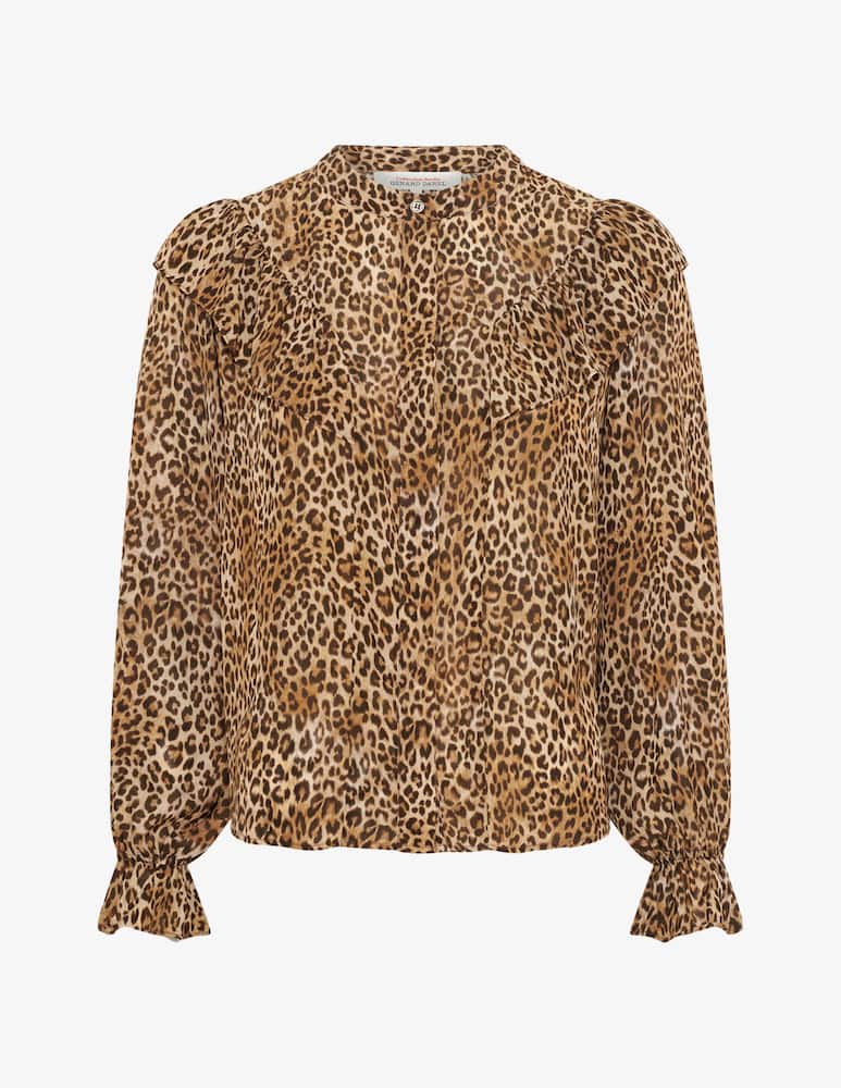 rinascente Gerard Darel Blusa stampa animalier Arletty