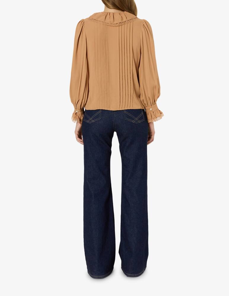 rinascente Gerard Darel Blusa con volant