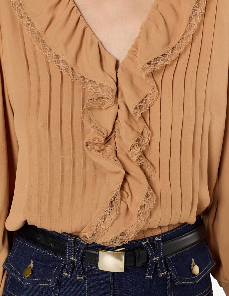 rinascente Gerard Darel Blusa con volant