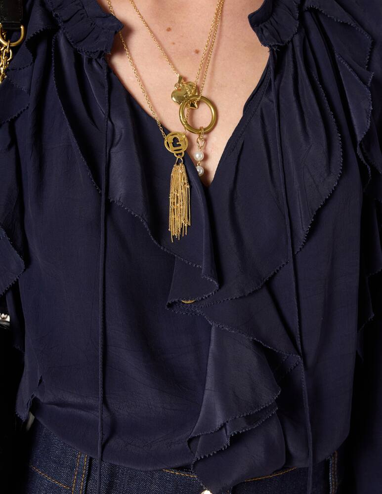 rinascente Gerard Darel Agnella ruffled blouse