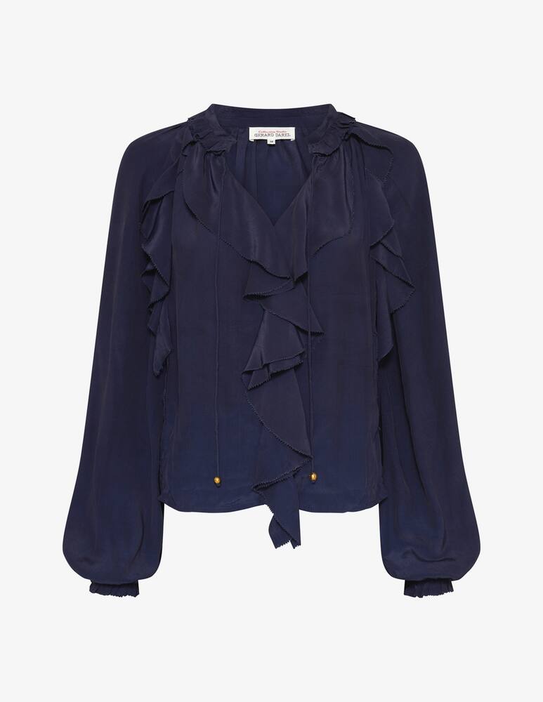 rinascente Gerard Darel Agnella ruffled blouse