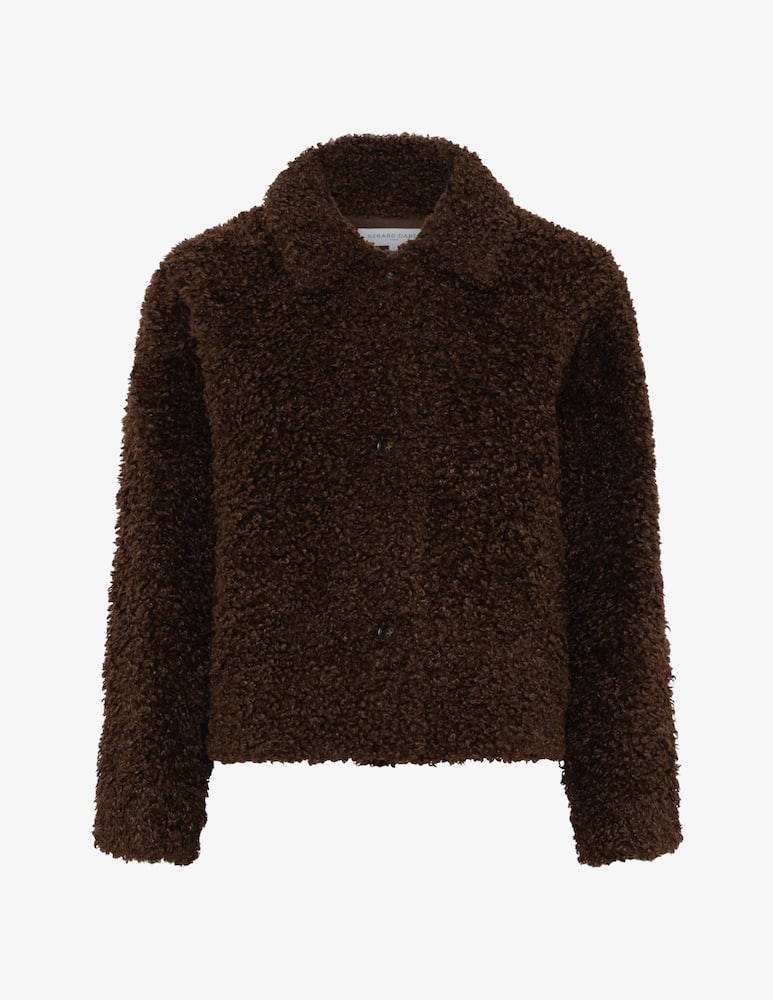 rinascente Gerard Darel Cappotto in lana bouclé Mavis