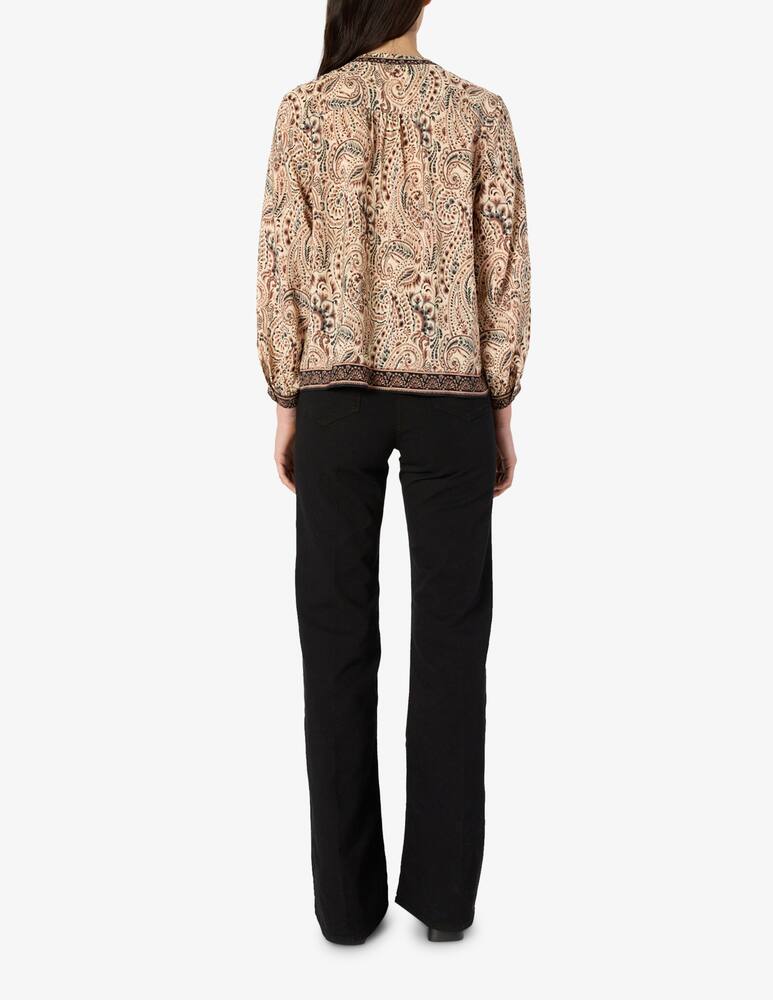 rinascente Gerard Darel Blusa fantasia paisley Amaya