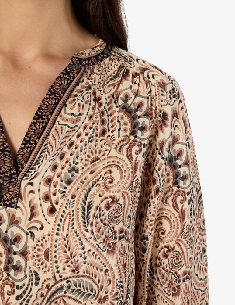 rinascente Gerard Darel Blusa fantasia paisley Amaya