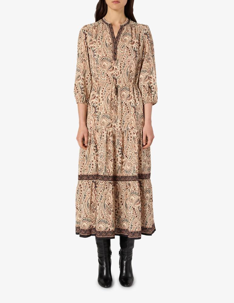 rinascente Gerard Darel Abito lungo paisley Lyna