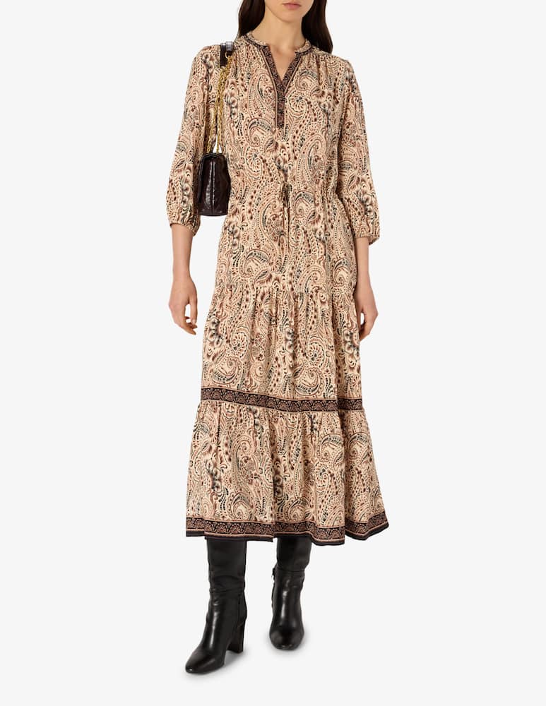 rinascente Gerard Darel Abito lungo paisley Lyna