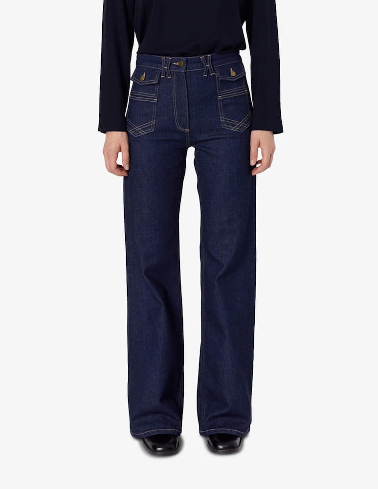 Gerard Darel Jeans a gamba larga - immagine 1 Gerard Darel Jeans a gamba larga - immagine 1