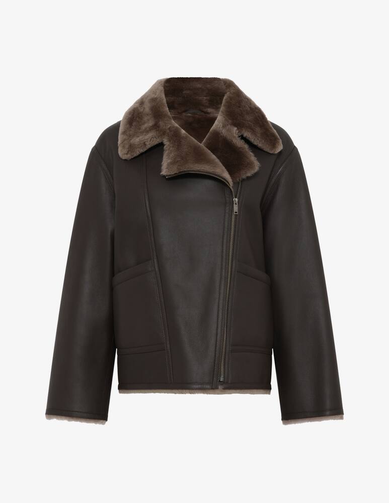 rinascente Gerard Darel Leather jacket Nadia