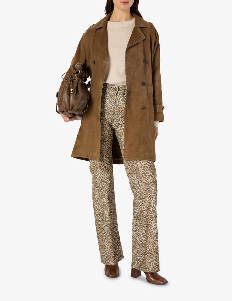 rinascente Gerard Darel Cappotto in pelle Manon