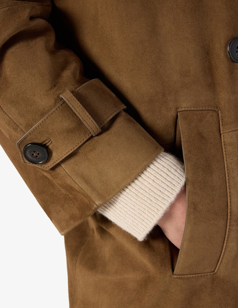 rinascente Gerard Darel Cappotto in pelle Manon