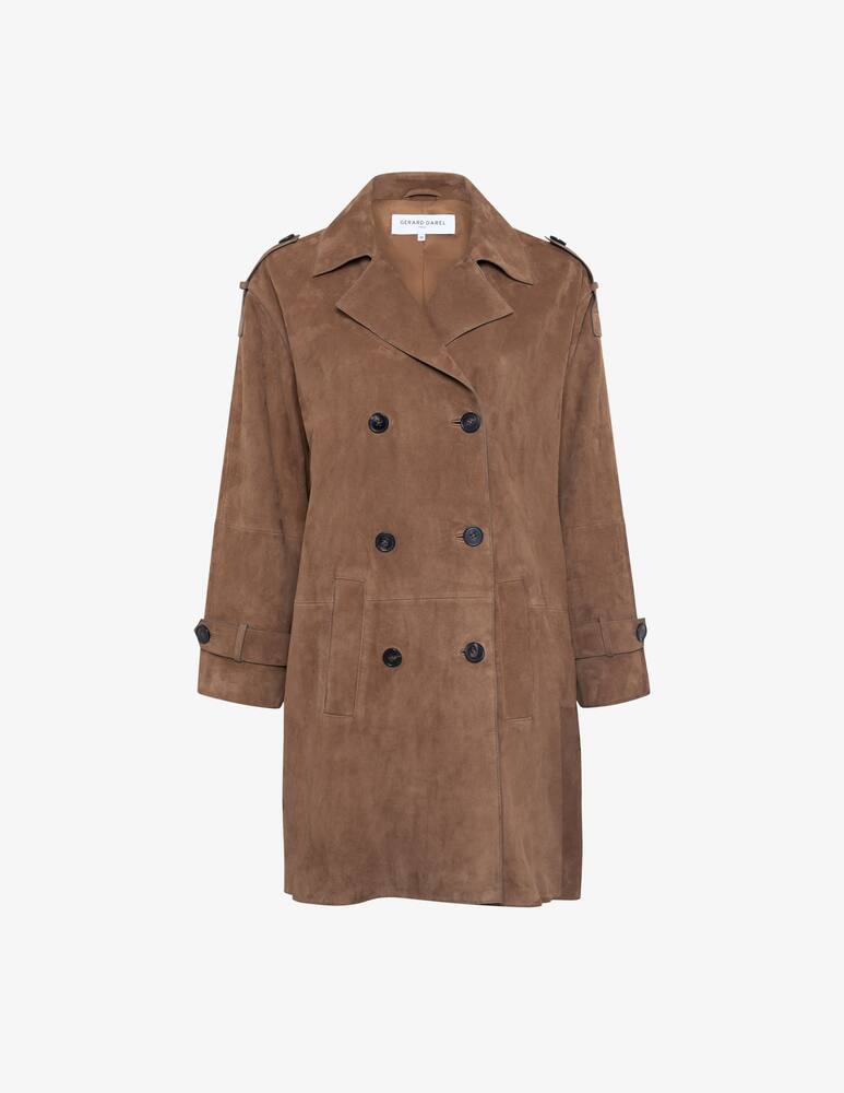 rinascente Gerard Darel Cappotto in pelle Manon