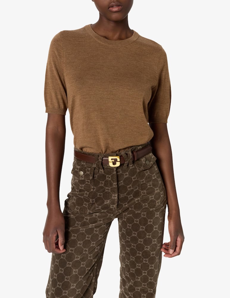 Gerard Darel Knit short-sleeve pullover - picture 1 Gerard Darel Knit short-sleeve pullover - picture 1