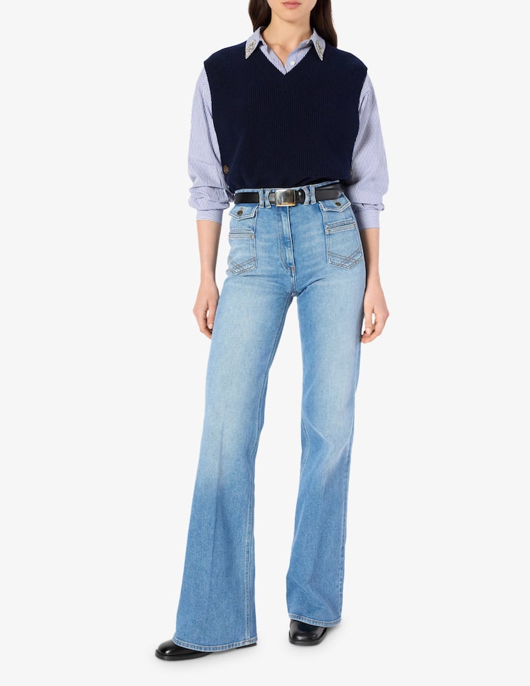 rinascente Gerard Darel Evita knit sleeveless pullover