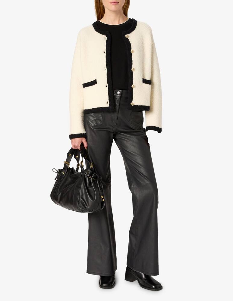 rinascente Gerard Darel Ewa buttoned bouclé cardigan