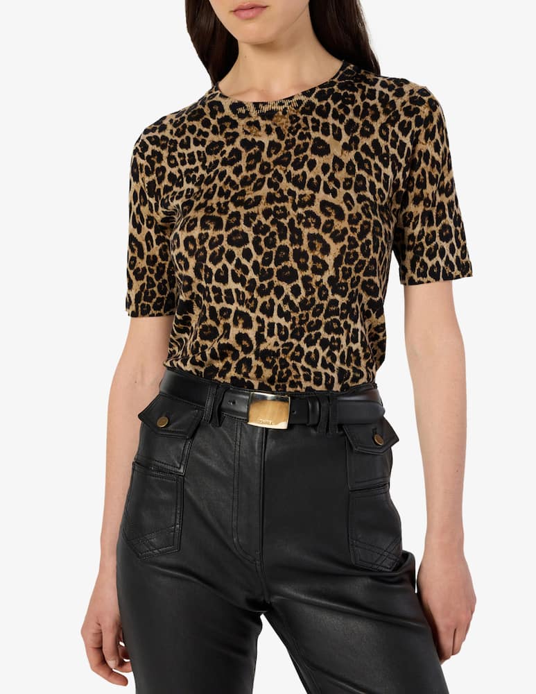 rinascente Gerard Darel Maglia stampa animalier Eli