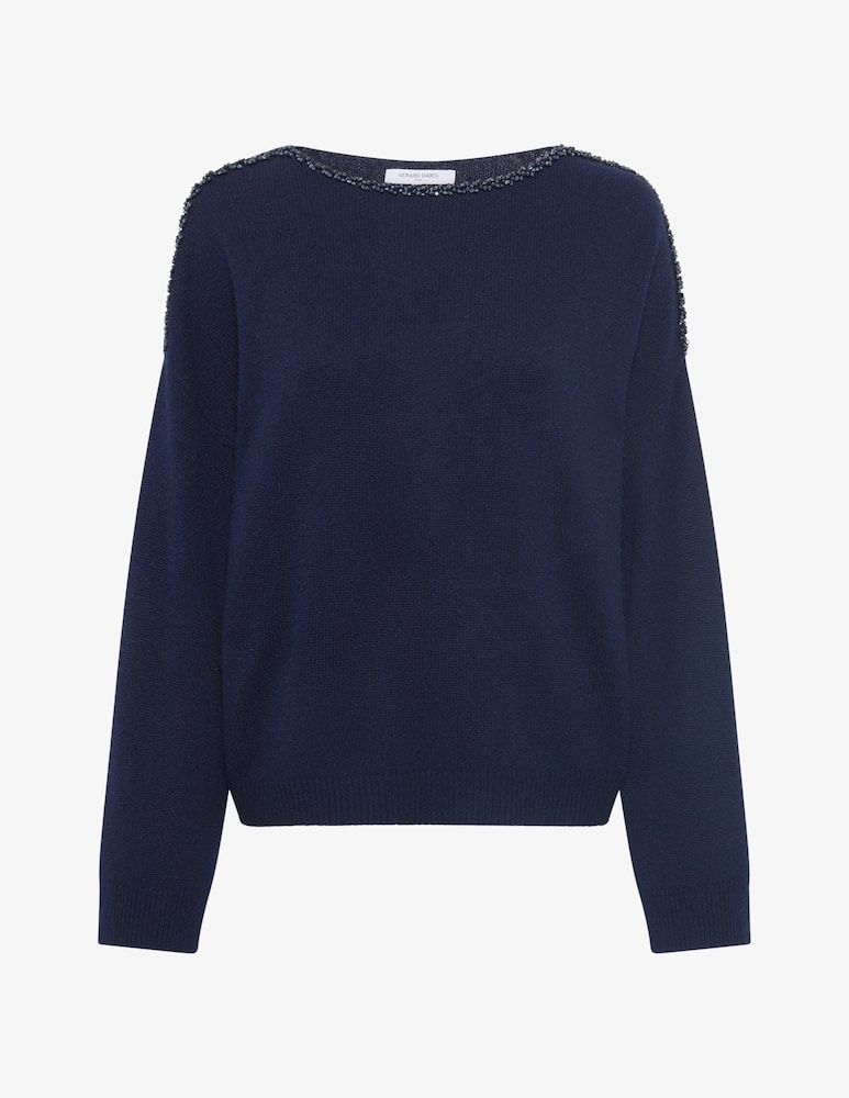 rinascente Gerard Darel Maglia con scollo decorato