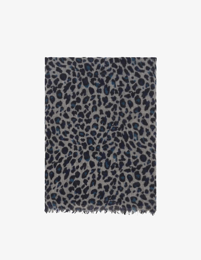 rinascente Gerard Darel Sciarpa fantasia leopardata Rosalie