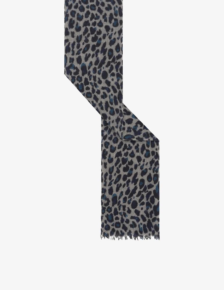 rinascente Gerard Darel Sciarpa fantasia leopardata Rosalie