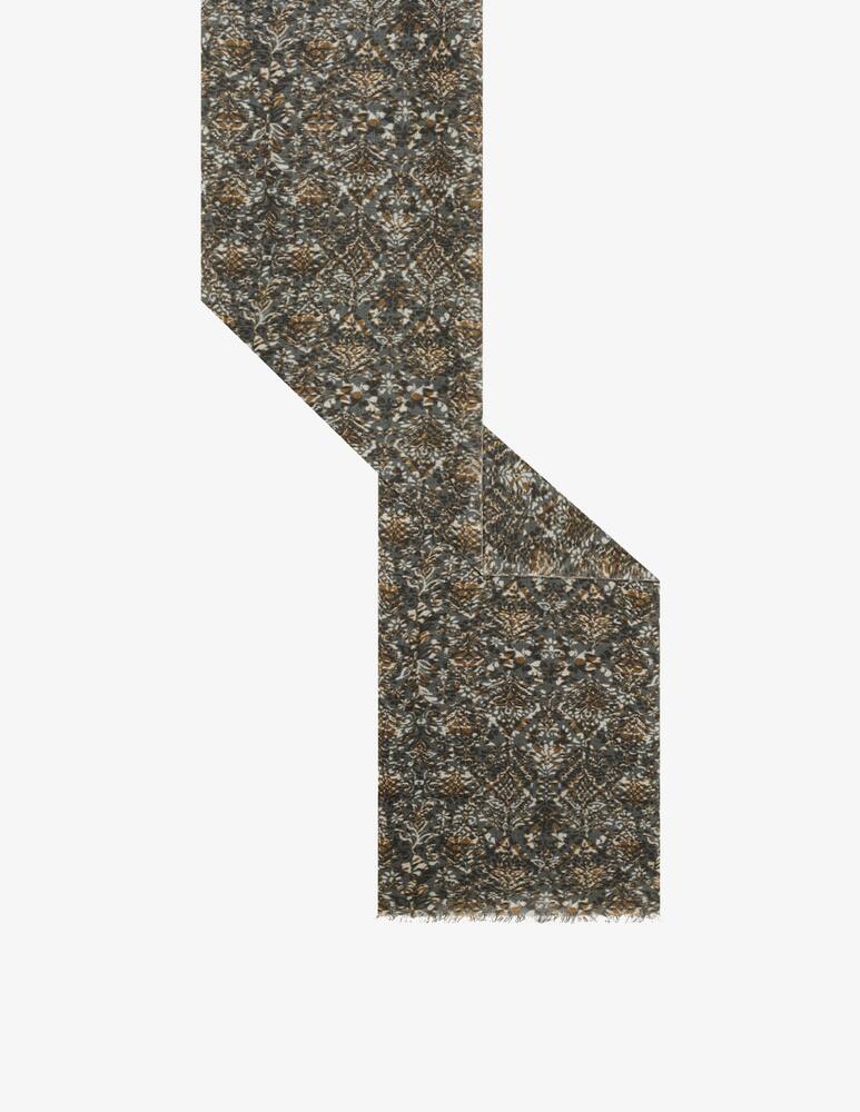 rinascente Gerard Darel Patterned jacquard scarf Rhianon