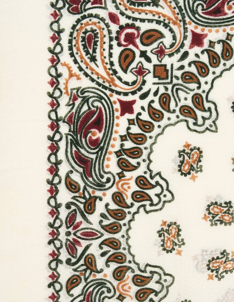 rinascente Gerard Darel Robyn paisley pattern scarf 