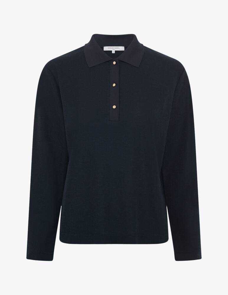 Gerard Darel Maglia polo a maniche lunghe Hilary - immagine 1 Gerard Darel Maglia polo a maniche lunghe Hilary - immagine 1