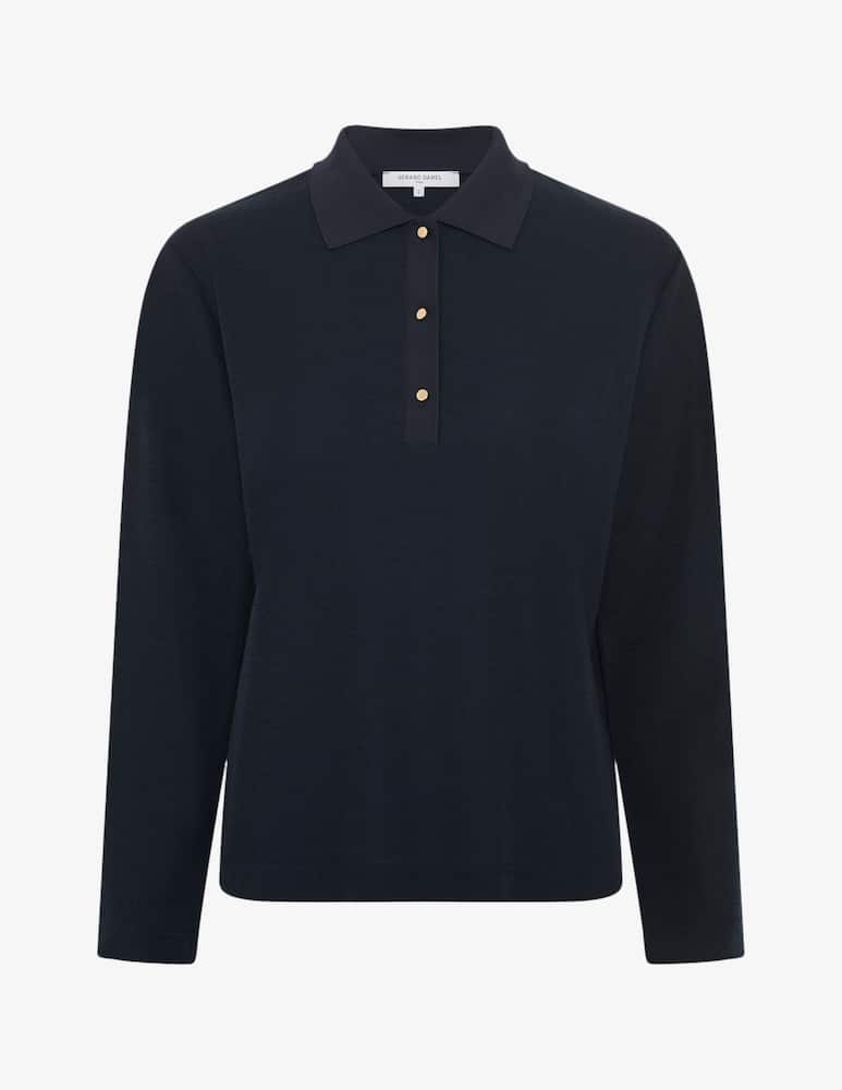 rinascente Gerard Darel Hilary polo button t-shirt