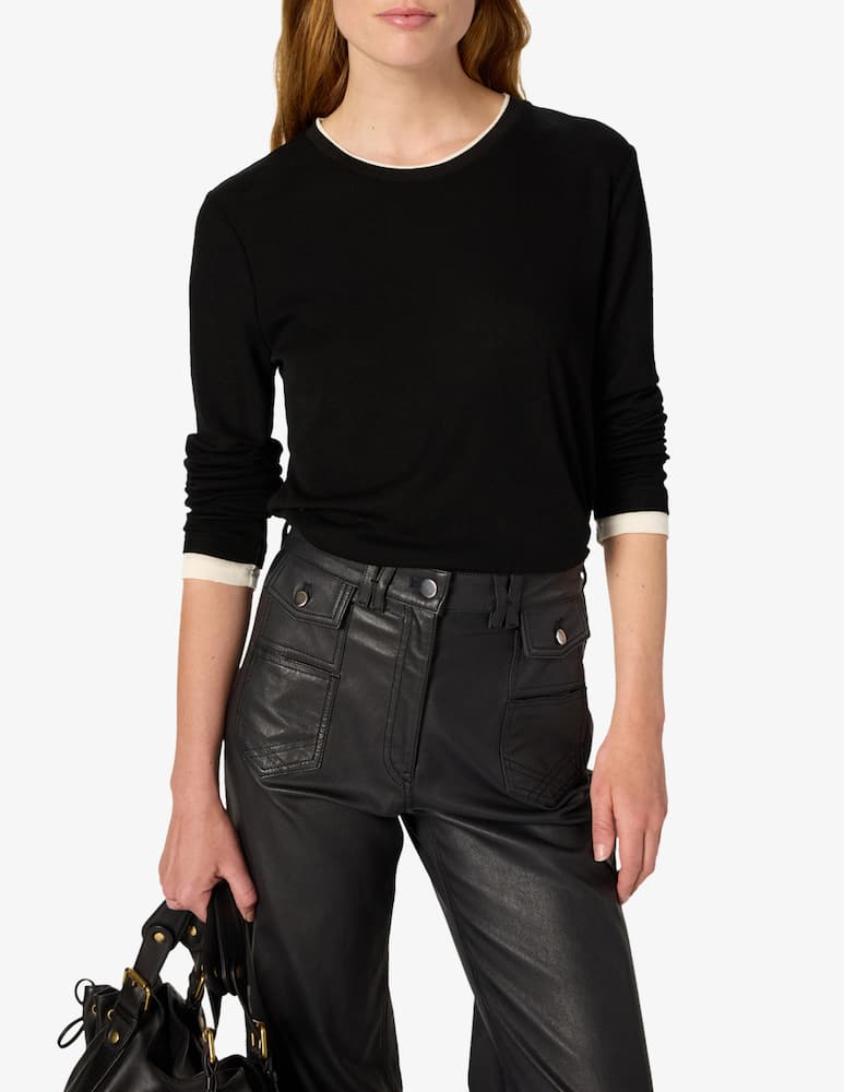 rinascente Gerard Darel T-shirt manica lunga Hanae