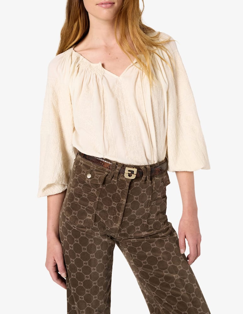 rinascente Gerard Darel Aglae peasant blouse