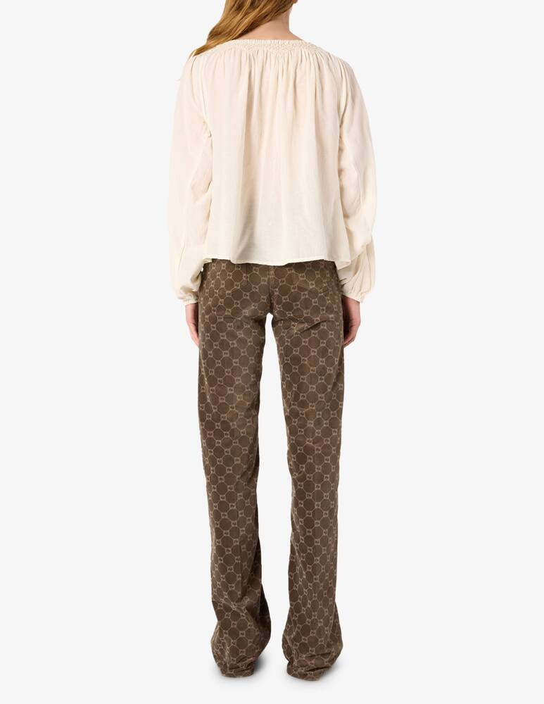 rinascente Gerard Darel Aglae peasant blouse