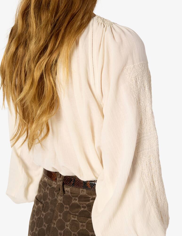 rinascente Gerard Darel Aglae peasant blouse