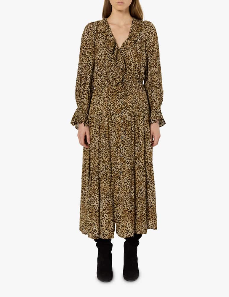 rinascente Gerard Darel Abito stampa animalier Lyza