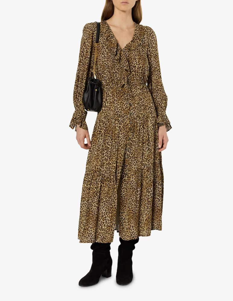 rinascente Gerard Darel Abito stampa animalier Lyza