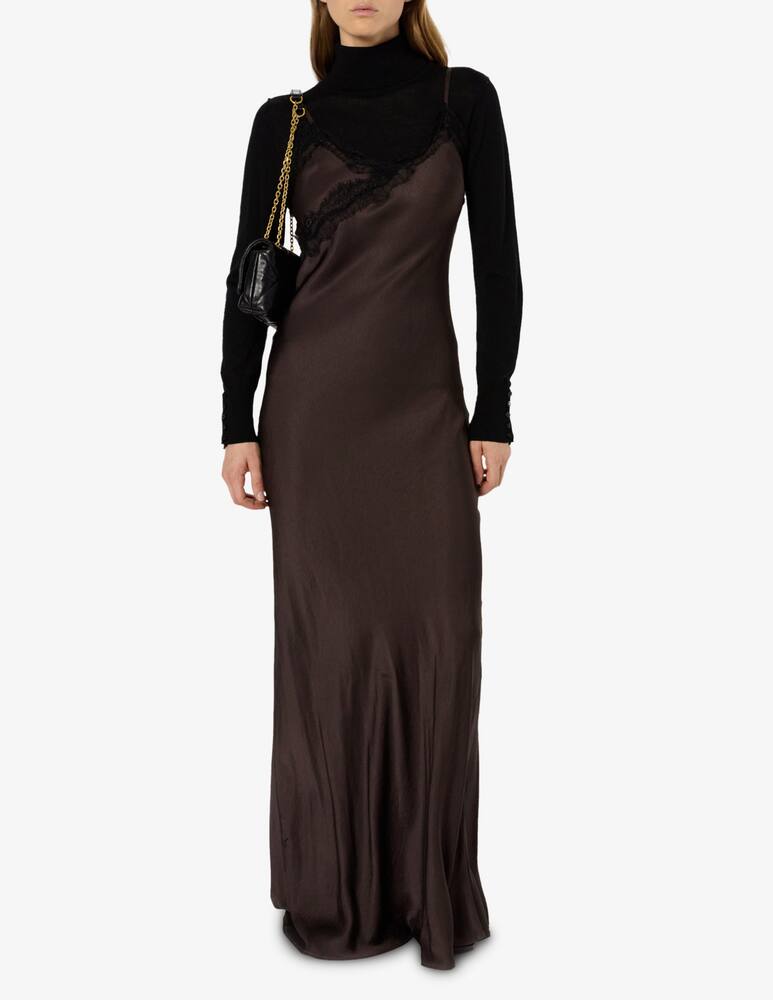 rinascente Gerard Darel Satin slip dress