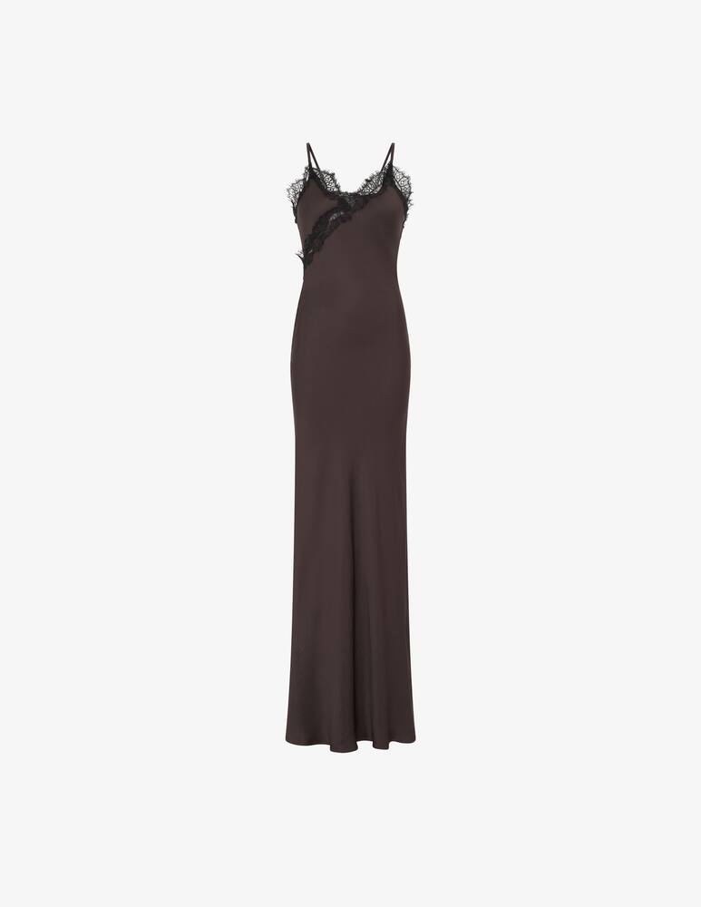 rinascente Gerard Darel Satin slip dress