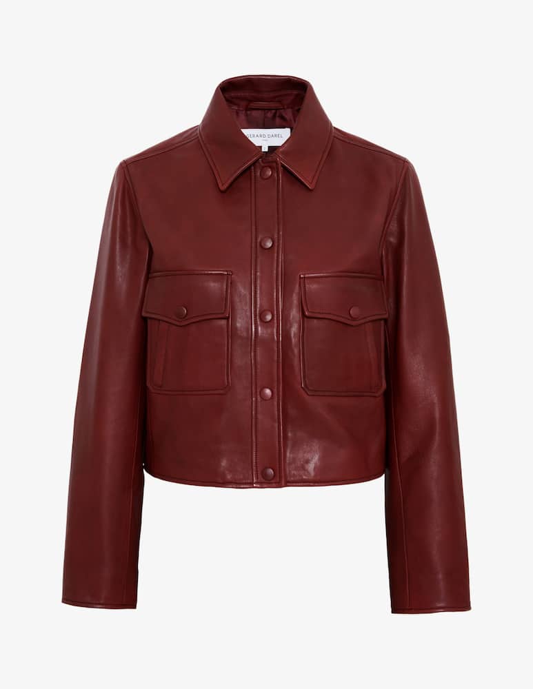 rinascente Gerard Darel Noeve Leather jacket