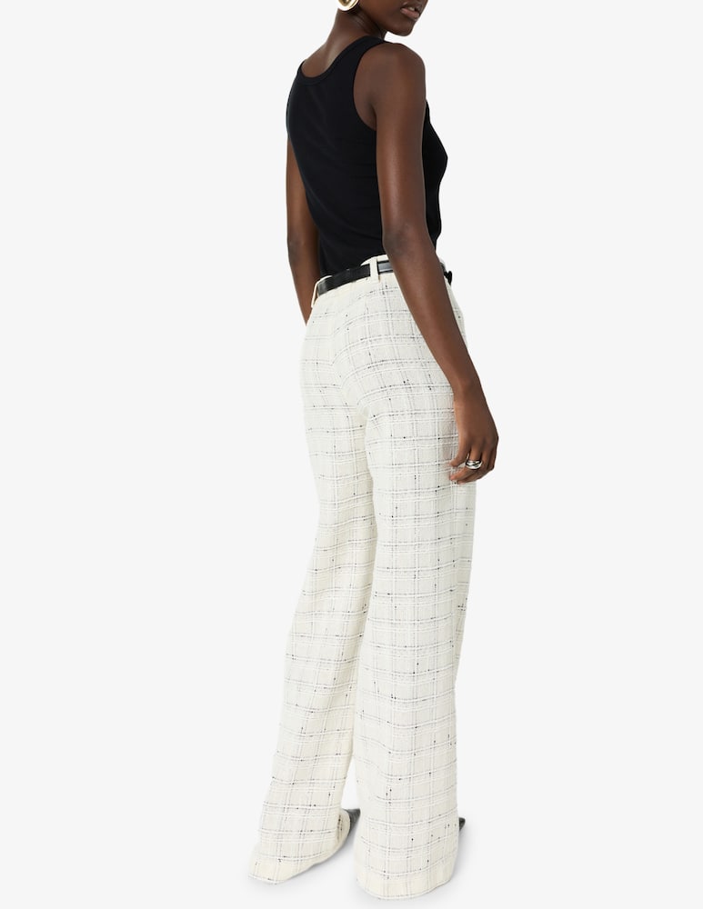rinascente Gerard Darel Check tweed trousers
